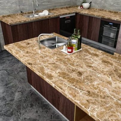 luxe black marble contact paper 0.6m*10m