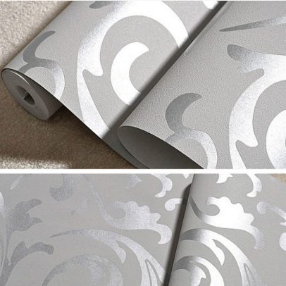 modern 3d floral wallpaper size 0.53m by 10m